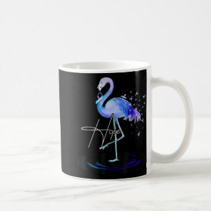 Hope With Flamingo Suicide Prevention Awareness  Coffee Mug