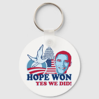 Hope won key chain