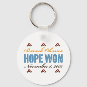 Hope Won Obama Key Chain