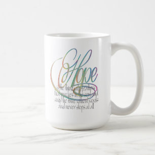 Hope Word Coffee Mug