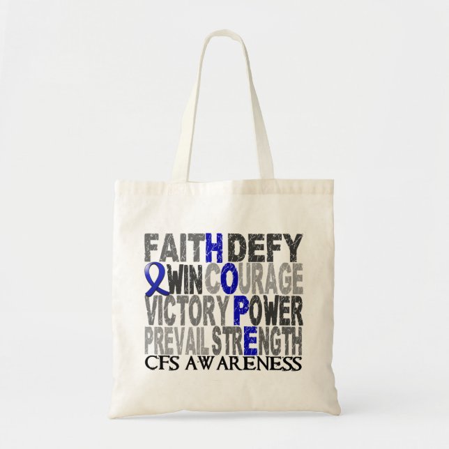 Hope Word Collage CFS Tote Bag (Front)