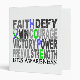 Hope Word Collage EDS Binder