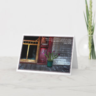 Hope Writ in Tulips : Carte de devis Gibran