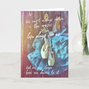 HOPE YOU DANCE Greeting Card