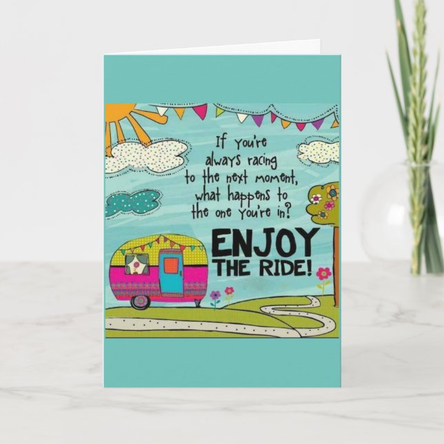 HOPE YOUR BIRTHDAY IS AN "ADVENTURE" FOR YOU! CARD (Front)
