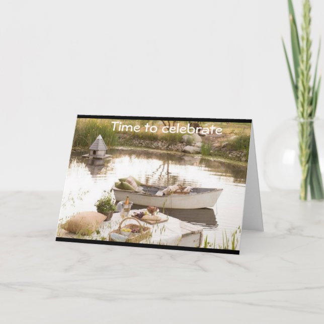 HOPE YOUR BIRTHDAY IS ENJOYABLE-LIKE A PICNIC  CARD (Front)