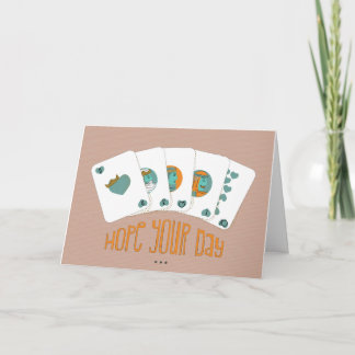 Hope your Day Stacks Up to be an Awesome Birthday Card