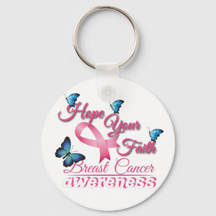 Hope Your Faith (Breast Cancer Awareness) Keychain