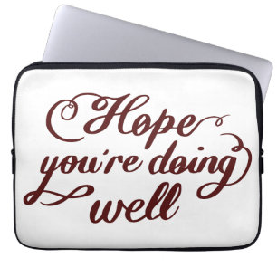 Hope You're Doing Well iPad Case