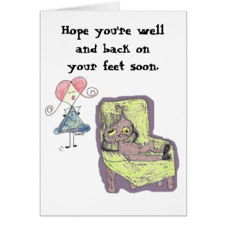 Hope you're well and back on your feet soon