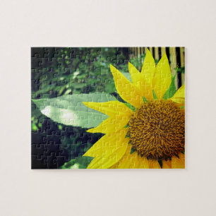 Hopeful Sunflower Relaxing Self-Care Jigsaw Puzzle