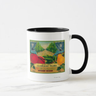 Hopehurst Pear Crate LabelPayette, ID Mug