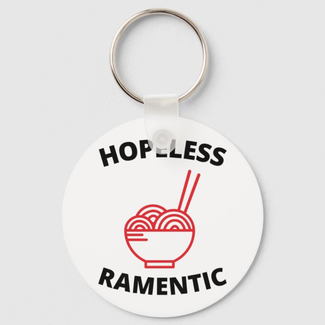 Hopeless Ramentic   Keychain (Front)