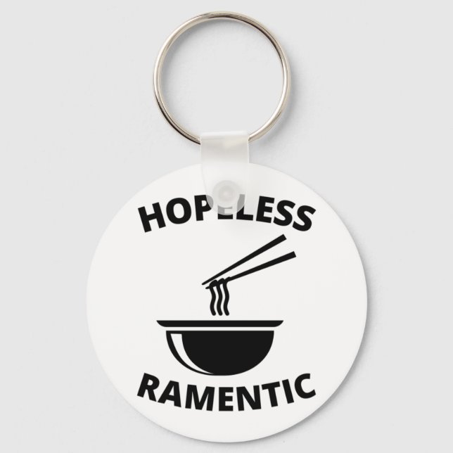 Hopeless Ramentic   Keychain (Front)