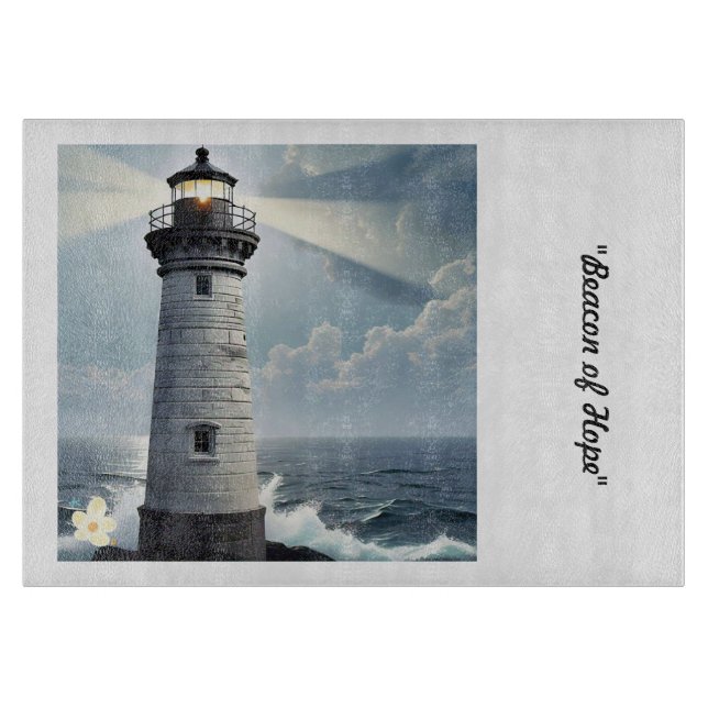 "Hope's Horizon Line" Cutting Board (Front)