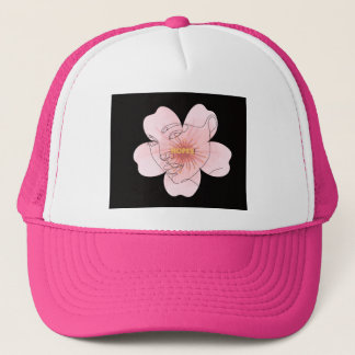 HOPES! – portrait floral minimal Trucker Hat