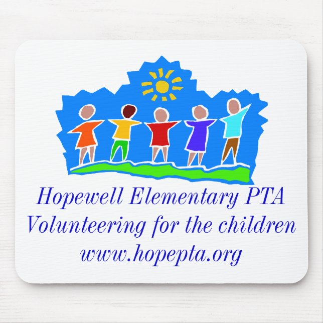 Hopewell Elementary PTA Mouse Pad (Front)