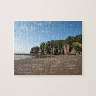 Hopewell Rocks and The Ocean Tidal Exploration Jigsaw Puzzle