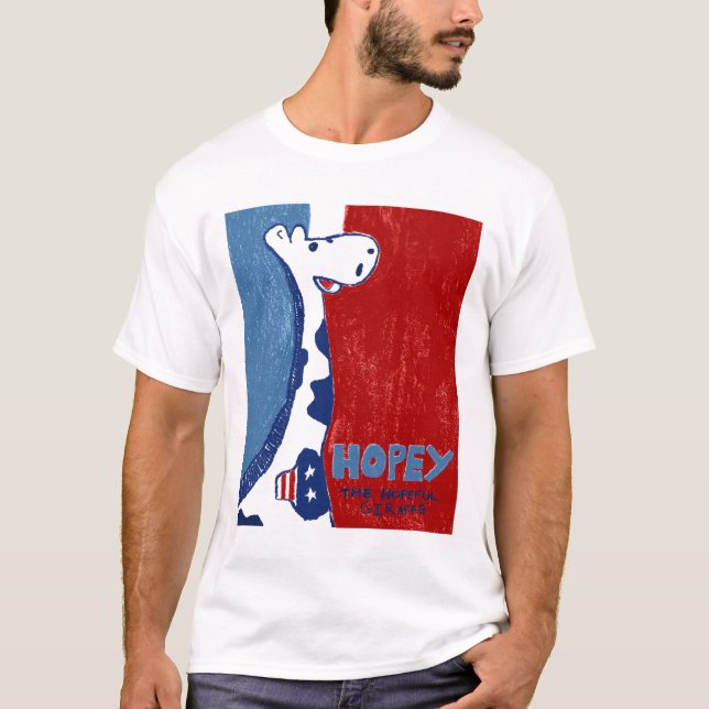 Hopey the Hopeful Giraffe T-shirt (Front)
