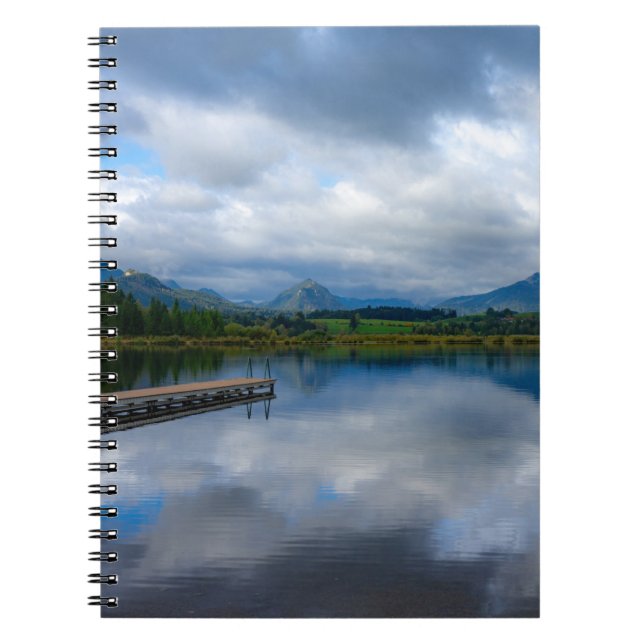 Hopfensee - Bavaria - Allgäu - Germany    Notebook (Front)
