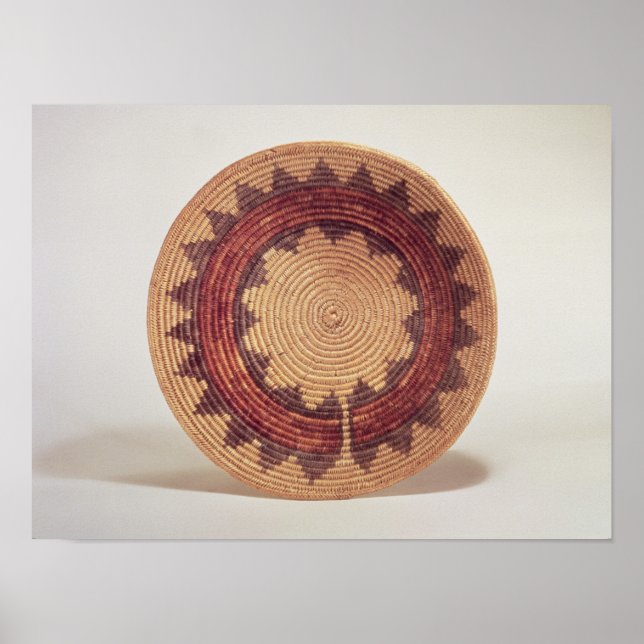 Hopi basket poster (Front)