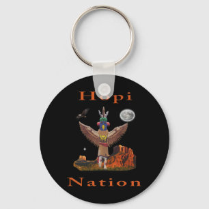 Hopi Indian art Keychain
