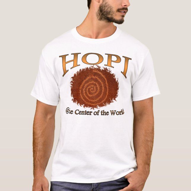 Hopi Migration Design T-Shirt (Front)
