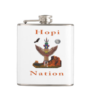 Hopi Nation Hip Flask