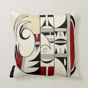 Hopi Pottery 01 Throw Pillow