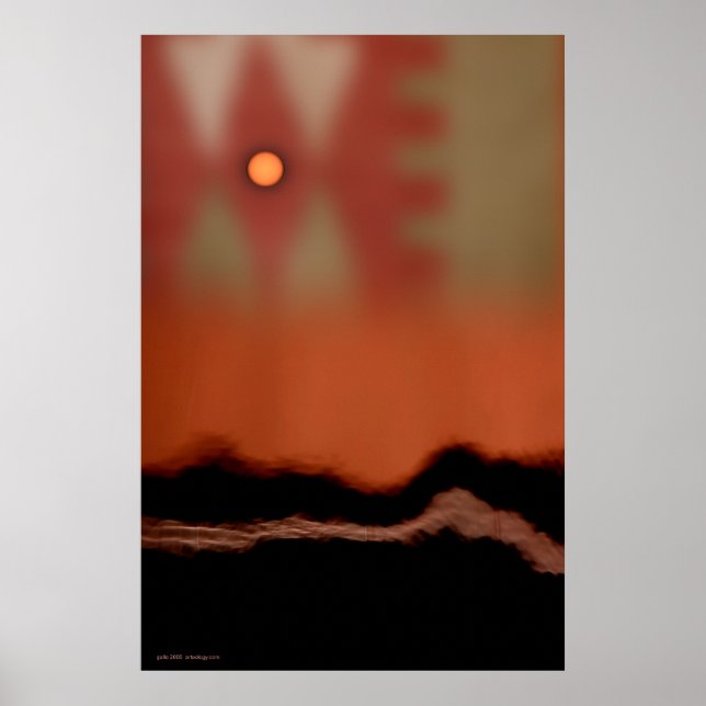 Hopi Sun by Gregory Gallo Poster (Front)