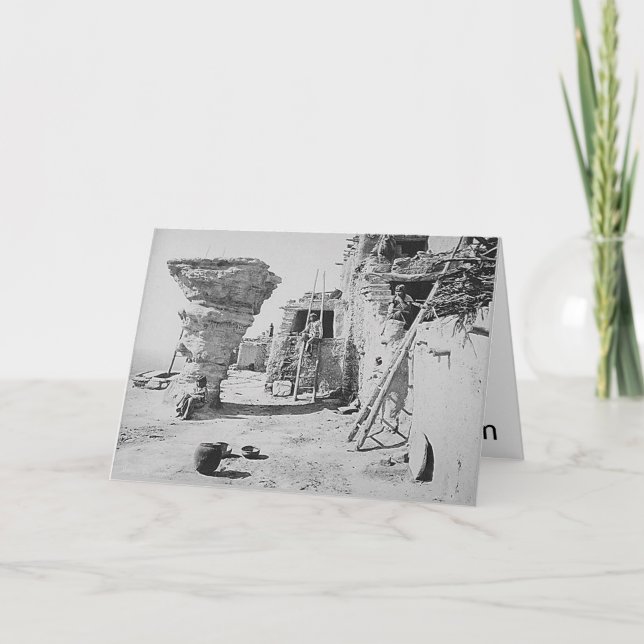 Hopi support greeting card (Front)