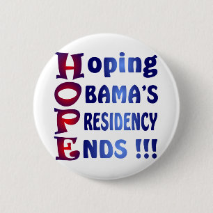 Hoping 2 Inch Round Button
