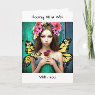 Hoping All is Well With You Card