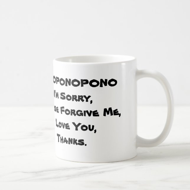 HOPONOPONO COLECTION MUGS ENGLISH LANGUAGE (Right)