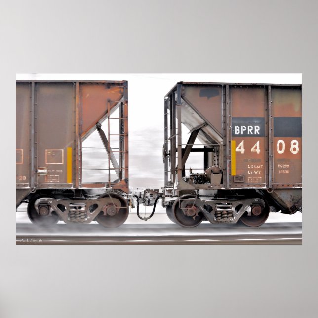 Hoppers in Snow Poster (Front)