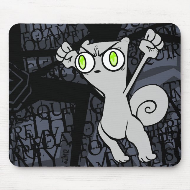 Hoppin' Angry Foamy Mousepad (Front)