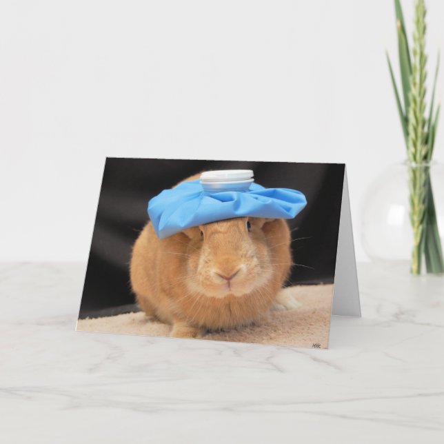 Hoppin' around in no time! card (Front)