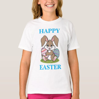 Hopping Down The Bunny Trail Girls Easter T-Shirt