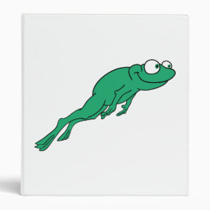 Hopping Frog Binder