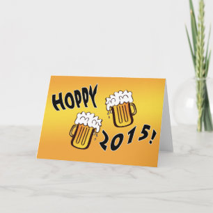 Hoppy 2015 Two Mugs Holiday Card