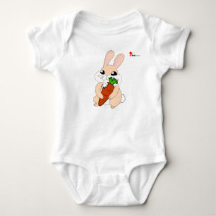 Hoppy Bunny Baby Bodysuit 