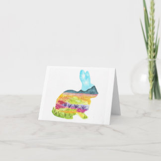 Hoppy Bunny Card