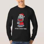 Hoppy Christmas Bunny Christmas Sweater Rabbit<br><div class="desc">Hoppy Christmas Bunny Christmas Sweater Rabbit Shirt. Perfect gift for your dad,  mom,  papa,  men,  women,  friend and family members on Thanksgiving Day,  Christmas Day,  Mothers Day,  Fathers Day,  4th of July,  1776 Independent day,  Veterans Day,  Halloween Day,  Patrick's Day</div>