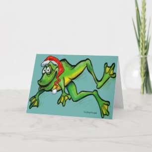 Hoppy Christmas Card