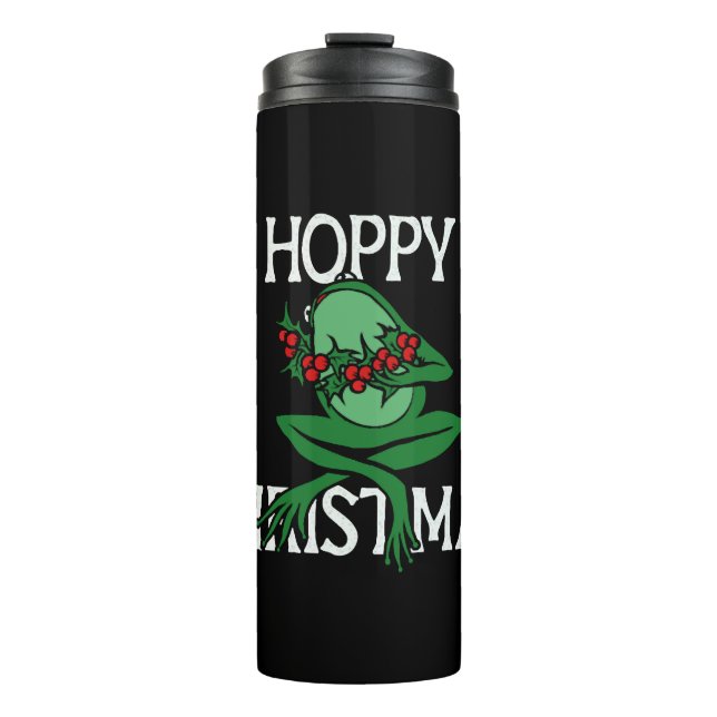 Hoppy Christmas Thermal Tumbler (Front)