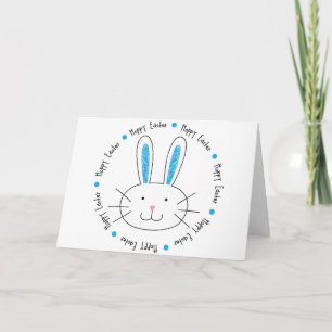 Hoppy Easter Boy T-shirt Holiday Card