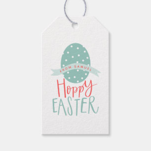 HOPPY EASTER EGG GIFT TAGS