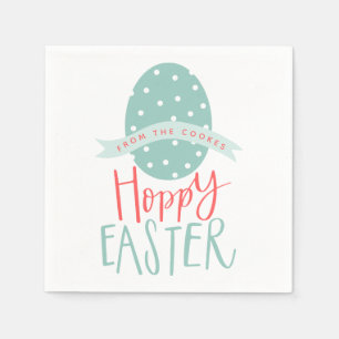 HOPPY EASTER EGG NAPKIN