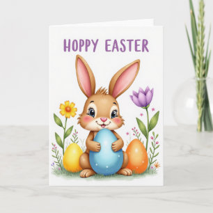 Hoppy Easter Friend Card