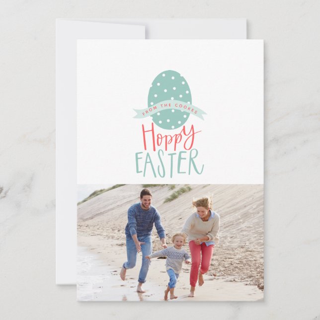 HOPPY EASTER HOLIDAY CARD (Front)